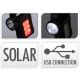 11. LATARKA LAMPA CAMPING ŁADOWANIE USB I SOLAR REDCLIFFS
