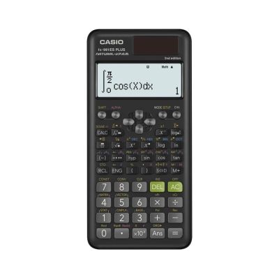 4. CASIO KALKULATOR NAUKOWY FX 991ES PLUS 2 CZARNY, 12 CYFROWY WYŚWIETLACZ