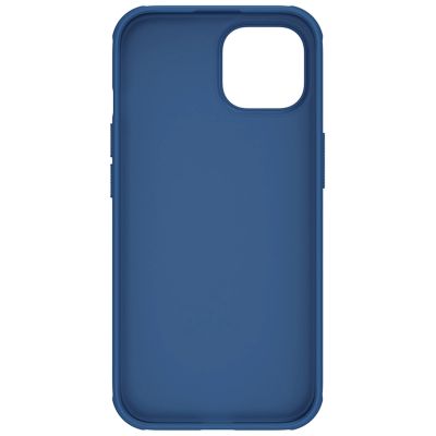 6. Wzmocnione etui do iPhone 15 Plus Nillkin Super Frosted Shield Pro - niebieskie
