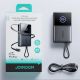 15. Powerbank Joyroom JR-PR1 10000mAh 22,5W z wbudowanym zwijanym kablem USB-C - czarny