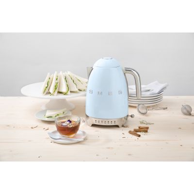 9. Smeg KLF04PBEU czajnik elektryczny 1,7 l 2400 W Niebieski