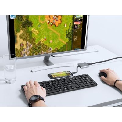 11. NATEC MULTI PORT FOWLER MINI (USB-C PD, USB 3.0, HDMI 4K) NMP-1607