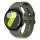 Pasek Tech-Protect Silicone Sport na Samsung Galaxy Watch 4 / 5 / 5 Pro / 6 / 7 / FE - zielony
