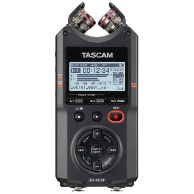 3. Tascam DR-40XP - Przenośny rejestrator cyfrowy z interfejsem audio USB