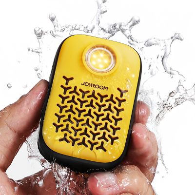 3. Głośnik Bluetooth Joyroom Maya JR-MS03 przenośny z wbudowaną latarką odporny - żółty