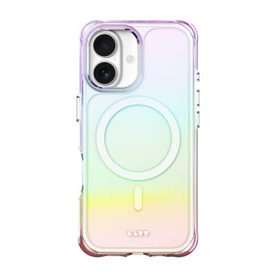 5. LAUT AERO HOLO pokrowiec na telefon komórkowy 16 cm (6.3") Perłowy, Przezroczysty