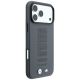 4. Etui BMW M Blue Perfo Metal Logo MagSafe na iPhone 18 Pro Max / 17 Pro Max - szare