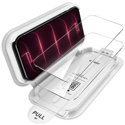 2. Szkło hartowane Tech-Protect OneTouch Set+ 2-Pack na iPhone 18 Pro Max / 17 Pro Max