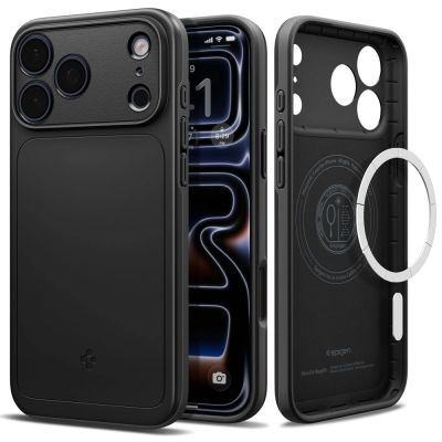 Etui Spigen Thin Fit MagSafe na iPhone 18 Pro / 17 Pro - czarne