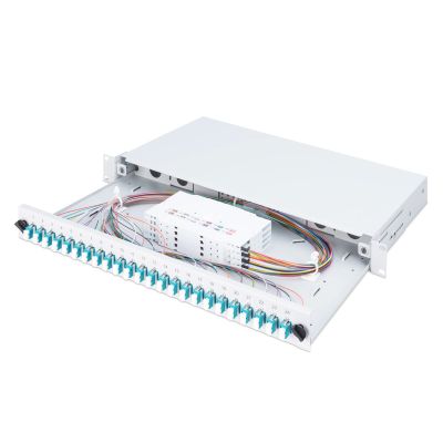 13. Digitus Panel światłowodowy, z wyposażeniem, LC, OM3