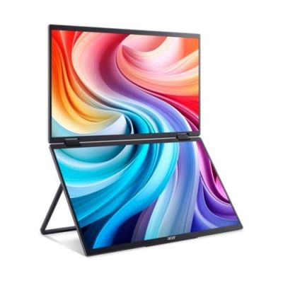 6. Acer PD163QT Przenośny monitor Czarny 39,6 cm (15.6") 1920 x 1080 px