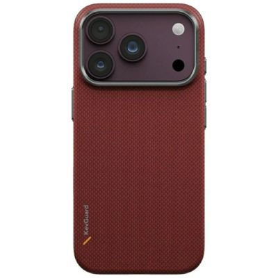 2. Etui UNIQ Keva EDGE Magclick Charging na iPhone 18 Pro / 17 Pro - czerwone