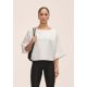 Koszulka damska Casall Aria Cropped Boatneck biały