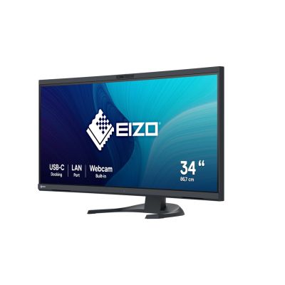 2. Monitor EIZO FlexScan EV3450XC-BK 34.1" - Płaski ekran - 86.6 cm