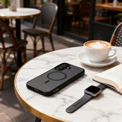 3. Etui Tech-Protect MagMat MagSafe na Samsung Galaxy A36 / A56 / A37 5G - czarne