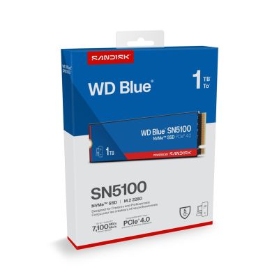 5. WD Blue SN5100 1TB PCIe M2 WDS100T5B0E