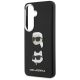 6. Etui Karl Lagerfeld Saffiano Double Heads Metal na Samsung Galaxy S26+ - czarne