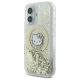2. Etui Hello Kitty Liquid Glitter Fever MagSafe na iPhone 16 - złote