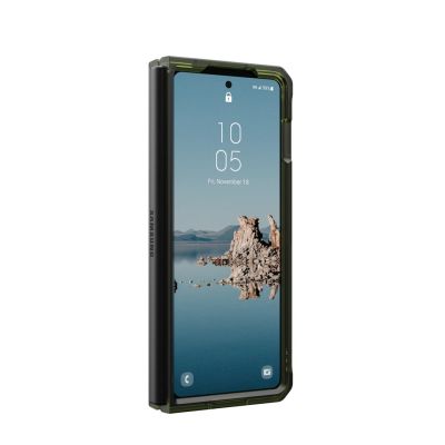 6. Etui UAG Urban Armor Gear Plyo Pro Case | Samsung Galaxy Z Fold5 | olive (transparent)/space grau