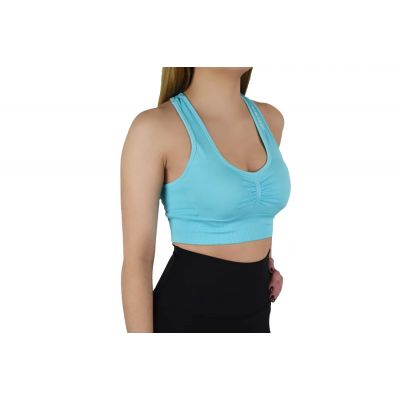 4. Biustonosz GymHero Miami Cute Bra W BASIC-BABYBLUE