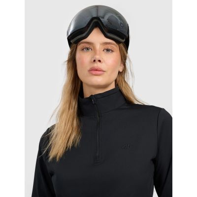 5. Bielizna termiczna ocieplana (góra) polarowa damska 4F 4FRAW25UFLEF079-20S