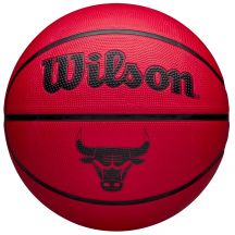 Piłka do koszykówki Wilson NBA Team Tribute Solid Chicago Bulls Ball WZ4025405XB