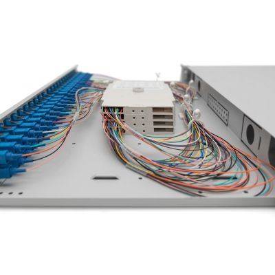26. Digitus Panel światłowodowy, z wyposażeniem, SC, OS2