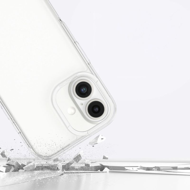 7. Etui silikonowe AMAZINGTHING Minimal Case do iPhone 16 Plus - przezroczyste