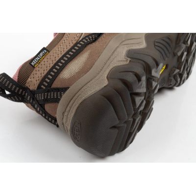 6. Keen buty sportowe damskie Targhee IV wodoodporne trekkingowe skórzane