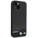 4. Etui BMW Leather Carbon na iPhone 14 Plus - czarne