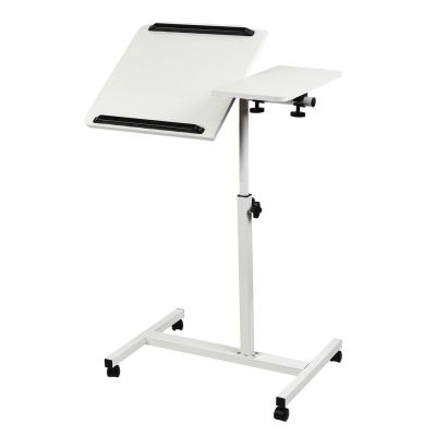 4. MACLEAN MOBILNE BIURKO/STAND NA LAPTOP, BIAŁE, REGULACJA WYSOKOŚĆ 59-89CM, MAX. 30KG MC-121 W