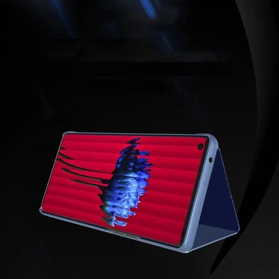 2. Clear View Case etui Nothing Phone 1 pokrowiec z klapką czarne