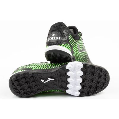 8. Joma buty męskie sportowe turfy Maxima 2601 TF obuwie piłkarskie czarne