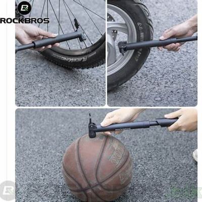 3. Rockbros pompka rowerowa 42520001001 czarna