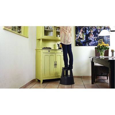 3. Wedo 212 212 taboret ze schodkiem Polipropylen (PP) Czarny
