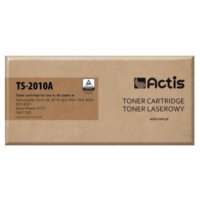 Actis TS-2010A Toner (zamiennik Samsung ML-1610D2/ ML-2010D3; Standard; 3000 stron; czarny)