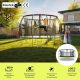 2. Batutas Zipro z siatką wewnętrzną Jump Pro Premium 16FT 496cm