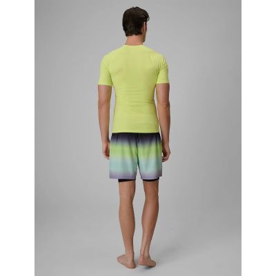 5. Spodenki plażowe boardshorty z filtrem UPF50+ męskie 4F 4FRSS26UBDSM257-45S