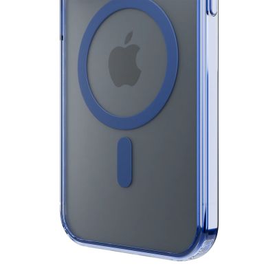 15. Etui 3mk Frosty MagCase na Apple iPhone 16E - niebieskie