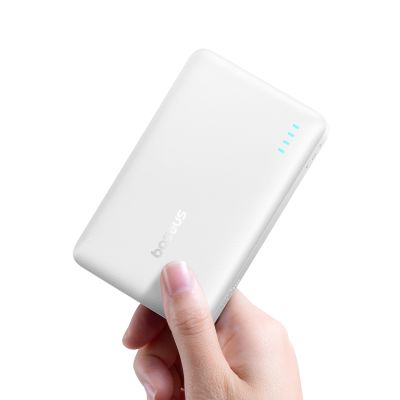 5. Powerbank Baseus EnerFill FP21 10000mAh 22.5W USB-A - USB-C - biały