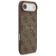 4. Etui Guess 4G Ring Classic Logo MagSafe na iPhone 17 Air - brązowe