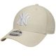 New Era 9FORTY Aframe Trucker New York Yankees Kids Cap 60856303 Beżowe YOUTH