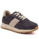 Skórzane półbuty damskie sneakersy brązowe Potocki 40354