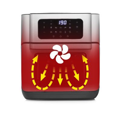 7. Frytkownica Princess 182065 autonomiczna 10 l 1500 W na gorące powietrze Srebrny