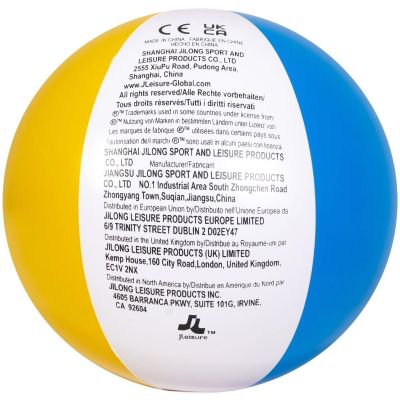 25. PIŁKA PLAŻOWA DMUCHANA 40CM 66001