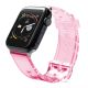 Pasek silikonowy bransoleta bransoletka Strap Light do zegarka Apple Watch 38 / 40 mm - czerwony