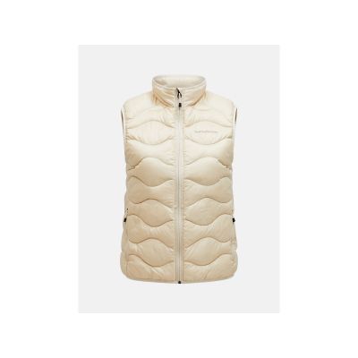 Kamizelka damska Peak Performance W Helium Down Vest kolor beżowy