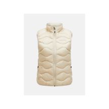 Kamizelka damska Peak Performance W Helium Down Vest kolor beżowy
