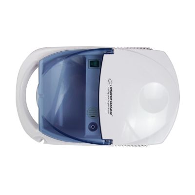 10. Inhalator kompresorowy Esperanza ZEPHYR ECN002 (kolor biały, kolor błękitny)