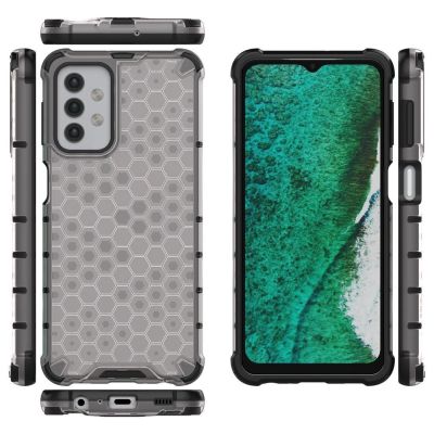 2. Honeycomb etui pancerny pokrowiec z żelową ramką Samsung Galaxy A32 5G przezroczysty